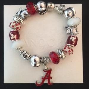 Pandora Alabama Crimson Tide Bracelet